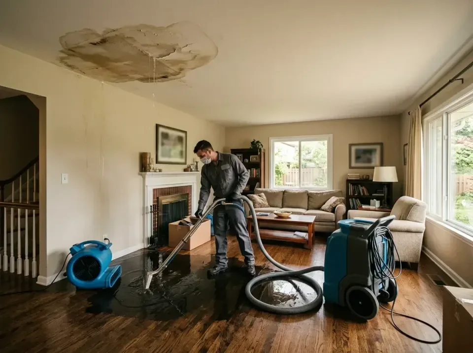 attic-pipe-burst-ceiling-drip-008 — frequently asked questions, Water Damage Restoration & Carpet Care in Wilder, VT